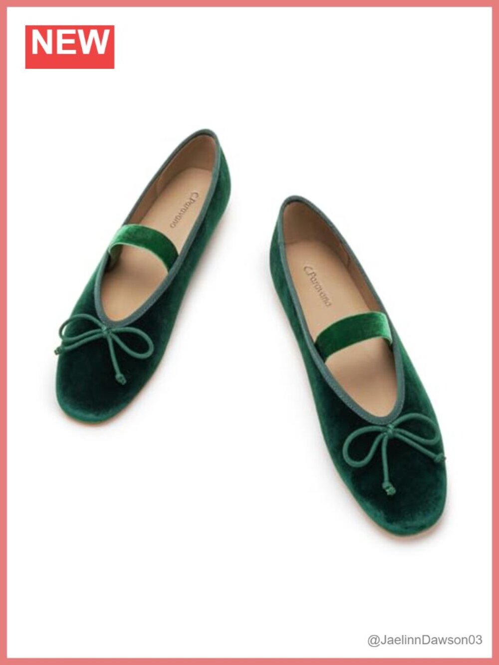 Leopard Print Velvet Mary Jane Flats Women Ballerina Ballet Shoes Cushioned